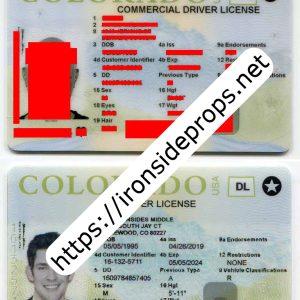 Colorado Driver License(New CO)