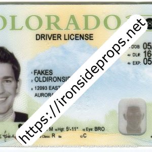 Colorado Driver License(New CO 2020)