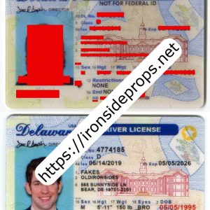 Delaware Driver License(New DE O21)
