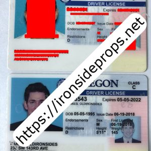 Oregon Driver License(Old OR)