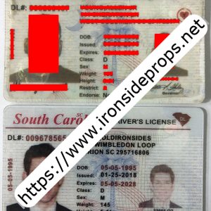 South Carolina Driver License(Old SC)