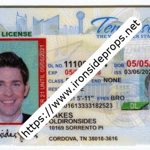 Tennessee Driver License(TN U21)