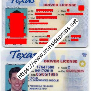 Texas Driver License(Old TX O21)