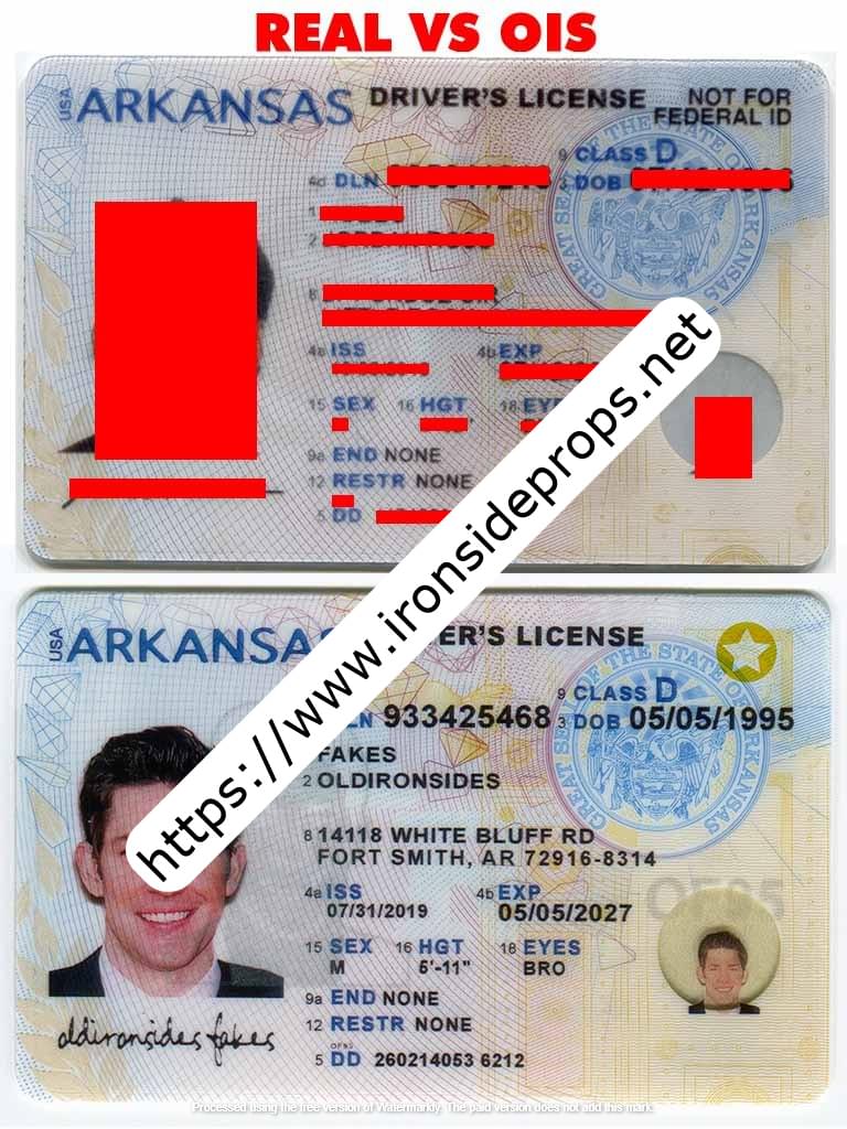 Arkansas Driver License(AR O21)