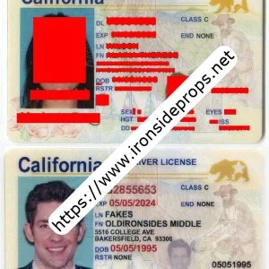 California Driver License(New CA O21)