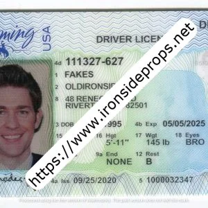 Wyoming Driver License(WY)